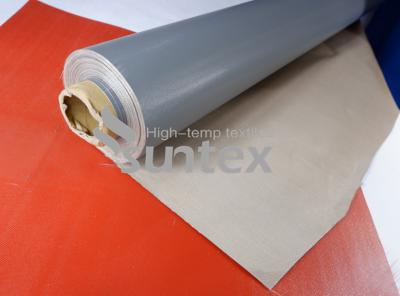 China Temperature Resistant PTFE Coated Fiberglass Fabric PTFE Teflon Fabric Sheet for Heat Press Transfer en venta