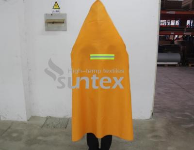 China Fireproof Cloak, Fireproof Cape, Fireproof Hooded Cloak, Fire Emergency Survival Safety Blanket Full Body Protection for sale