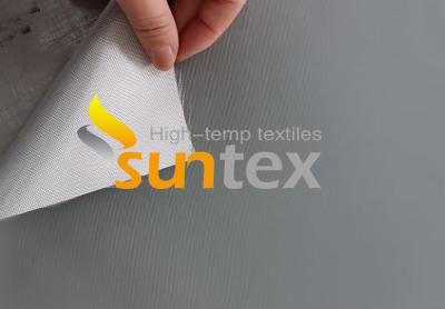 China Silica Gel Silicon Coated Fiberglass Fabric , Coating Fiberglass Fabric for sale