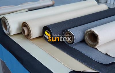 China Silicone Coated Plain Woven Fiberglass Fabric For Thermal Insulation for sale