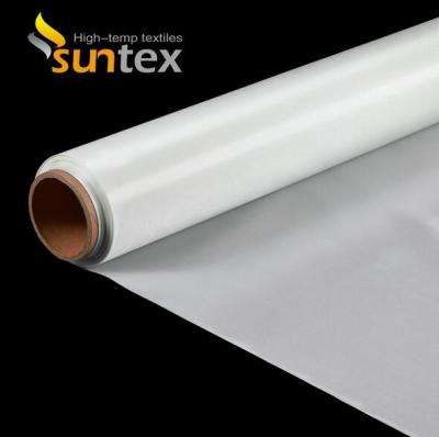 China Fire Resistant Fiberglass Fabric High Temperature Fiberglass Cloth Silicone Textile‎ for sale