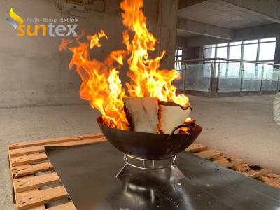 中国 Fire Pit Mat Fire Detection System Buyer/Supplier  Under Grill Mat for Outdoor Grill 販売のため