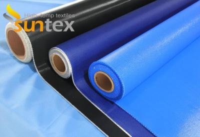 China Fireproof PU Coated Fiberglass Fabric For Expansion Joint for sale