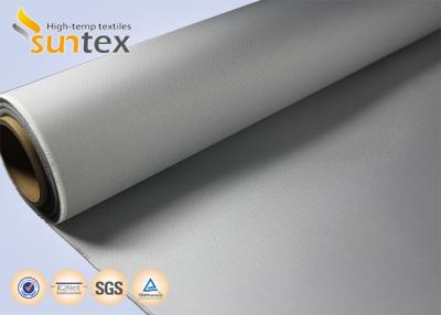 China M0 Fire Proof PU Coated Fiberglass Fire Retardant Cloth 4H Satin For Flexible Expansion Joint for sale
