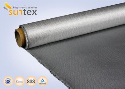 China 0.65mm M0 Certificate Fire Insulation Welding Blanket Roll PU Coated Fiberglass for sale