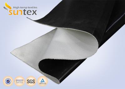 China 37 Oz. Fireproof Silicone Impregnated Fiberglass Fabric For Insulation Blankets And Welding Curtains for sale