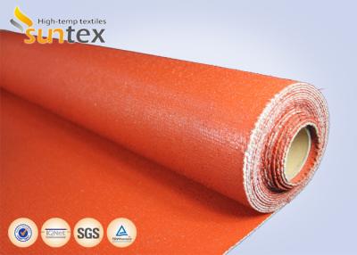 Китай High Temperature Resistant Thermal Insulation Refractory silicone coated fiberglass fabric продается