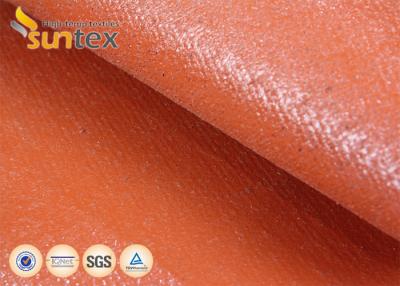 China High temperature fabric cloth Silicone rubber coated fiberglass cloth  high-strength, high-temperature-resistant à venda