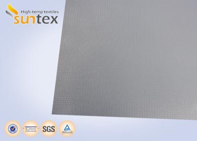 China Turbine Blanket PTFE Coated Fiberglass Fabric Safety Apron 580g Coated Fiberglass Cloth Resuable for sale