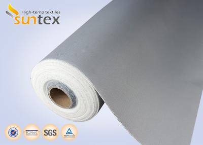 Китай Высокотемпературная устойчивая стеклоткань покрытая ПУ М0 0.41мм ткани соединения расширения ткани продается