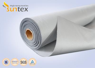 China Thermal Insulation Fire Protection 460g/M2 PU Coated Fiberglass Fabric for sale