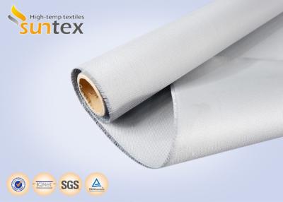 China Flexible Connector Polyurethane Coated Fiberglass Fabric High Temperature Hose Fabric for sale