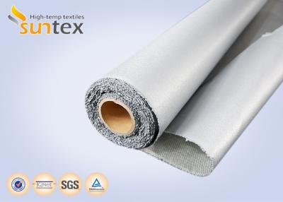 China 460gsm Polyurethane Coated Fiberglass Fabric Thermal Insulation for sale