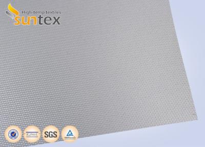 China Silikonkautschuk beschichtete Glasfaser-Stoff-Rolle für feuerfeste Decke zu verkaufen