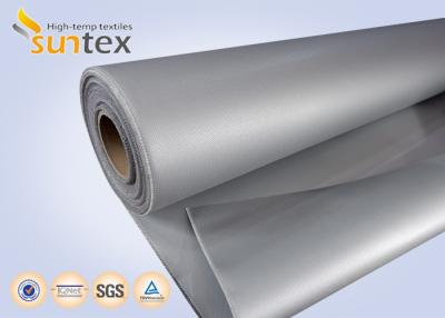 China Asbestos Free Woven Fiberglass Fabrics With Silicone Coating For Removable Insulation Jacketing for sale