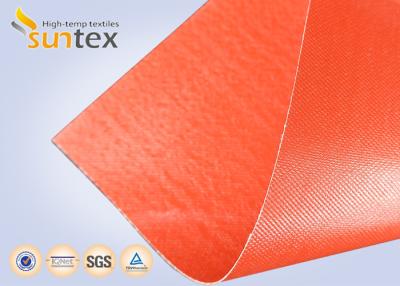 China High Performance Fabric  Fiberglass Fabric with Silicone Coated for Fire and smoke curtain for sale