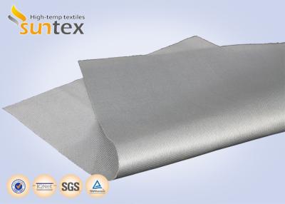 China 17 Oz. Flexible Silicone Coated Glass Fibre Fabric For Removable Insulation Blankets & Jacket & Cover for sale