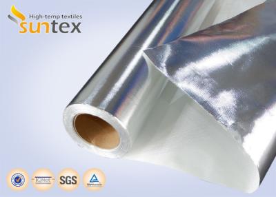 China Fire Resistant Aluminum Foil Fiberglass Cloth With Good Hermetic And Weather Resistance for sale