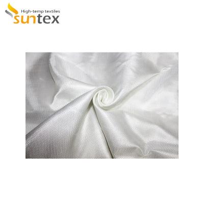 China Silica Fiber Glass Fabric for silica welding blankets silica welding curtains en venta