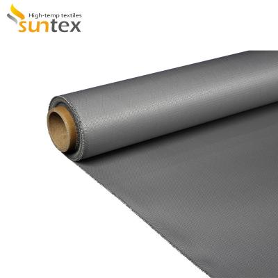 China Heat Insulation Curtain 300g/M2 High Temperature Fiberglass Cloth for sale
