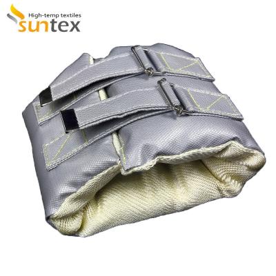 China Heat Guard Fiberglass Insulation Cover For Insulation Of Flanges And Pipes for sale