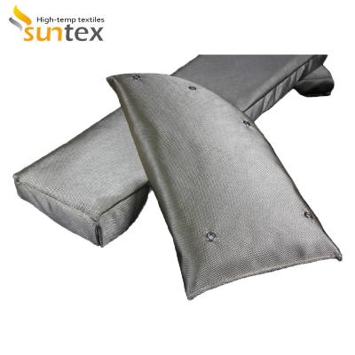 China Pu Coated Glass Fibre Fabric for Remoavble Insulation Thermal Cover Thermal Mattress Thermal Blanket en venta
