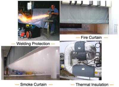 China Silicone Coated Glass Fiber Woven Roving Fiberglass Cloth High Temperature Insulation Cloth Te koop