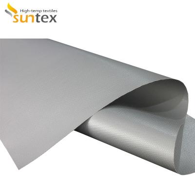 中国 silicone rubber coated fiberglass fabric for Expansion Joint,fire curtain,smoke curtain,welding blanket 販売のため
