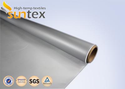 China Customized 0.4mm Silicone Rubber Elastomer Coated Fiberglass Fabrics for sale