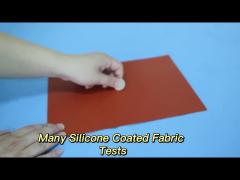 Fireproof Silicone Coated Fabric For Heat Resistant And Thermal Insulation