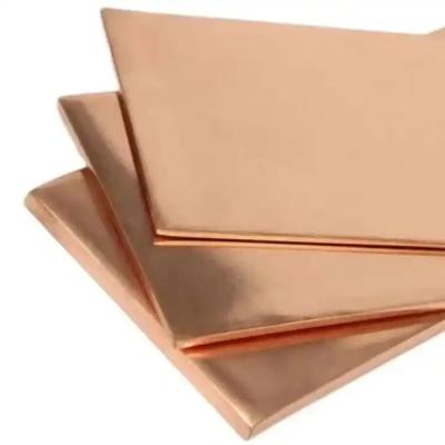 China 1mm 5mm 10mm Thick Pure Copper Plate C10100 C10200 C10300 4x8 Copper Sheet for sale