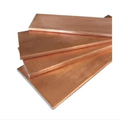 China 99.99% Pure Bronze Cathode Brass Copper Sheet Plate C18150 Cucr1zr C17510 1 Inch Thick Copper Plate for sale