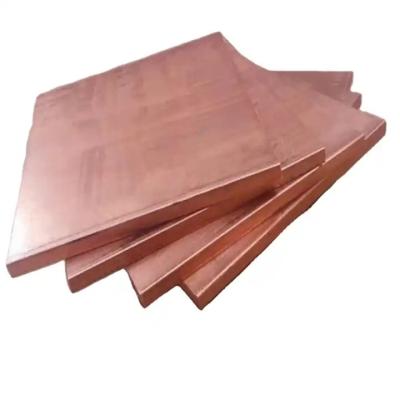 China Grade A Electrolytic Copper Sheet Plate Cathode 99.99% LME C11000 Copper Plate for sale
