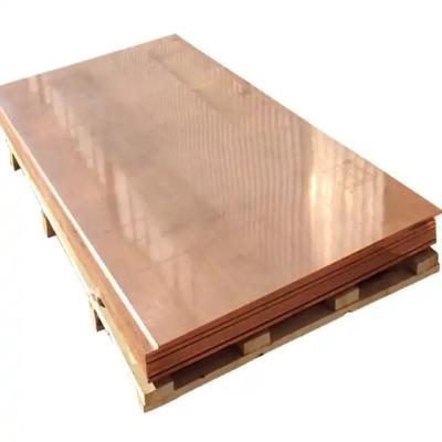 China Nonferrous Metals C12000 C12200 Pure Red Copper Sheet Plate Solid Copper Sheets for sale