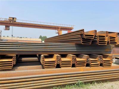 中国 建築構造S275 S355 S390 S430 SY295 SY390のU字型鋼板の山のビームを積むことをリサイクルしなさい 販売のため