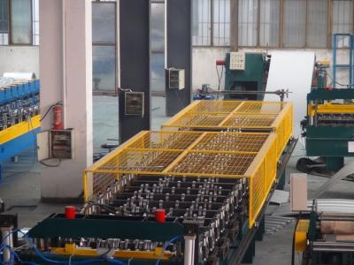 China 5.5KW Automatically Roof Panel Roll Forming Machine 40GP Container for sale