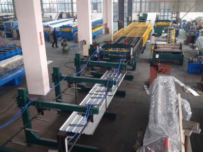 China Thin Type Roof Panel Roll Forming Machine , Corrugated Sheet Making Machine Normal Speed for sale
