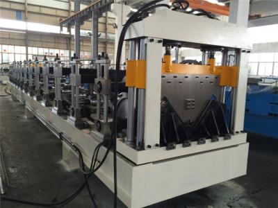 China Roof Panel Cable Tray Roll Forming Machine Hydraulic Punching 1.5 Inch Chain for sale