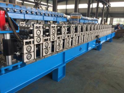 China Corrugated Sheet Roll Forming Machine , Metal Roofing Forming Machine By Chain for sale