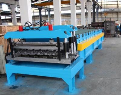 China Aluminium Sheet Roof Tile Making Machine , Wall Panel Cold Roll Forming Machine for sale