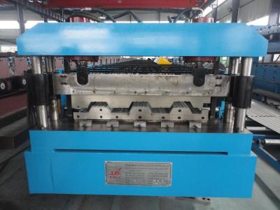 China Manual / Hydraulic Floor Deck Roll Forming Machine 22KW 26 Stations for sale