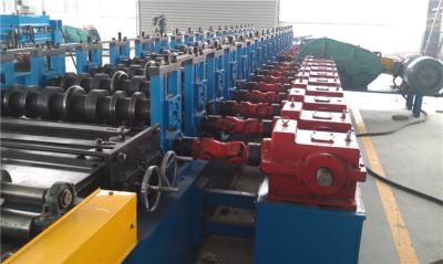 China Hydraulic Deoiler Highway Guard rail Roll Forming Machine 10Tons 20 Stations for sale