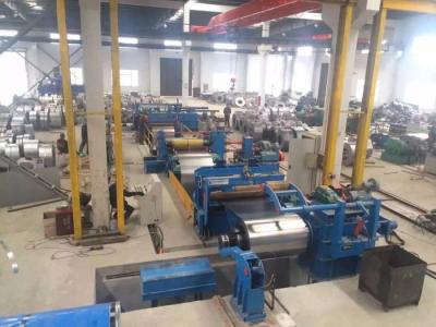 China Hot Rolled Steel Metal Slitting Machine , Steel Slitting Equipment Automatically for sale