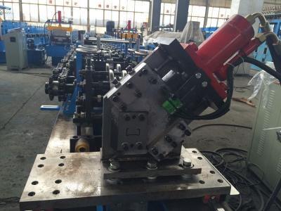 China Adjustable C Channel High Speed Roll Forming Machine With Hydraulic Decoiler 2.0mm thickness for sale