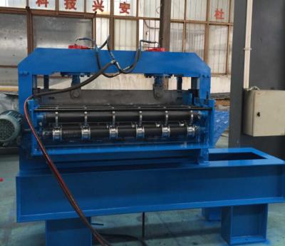 China 0.3 - 0.8mm Thickness Curving Machine Hydraulic 7.5KW Roofing Sheet Forming Machine for sale