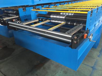China GI / PPGI Roof Panel Roll Forming Machine Wall Board Structure For Roofing Sheet for sale