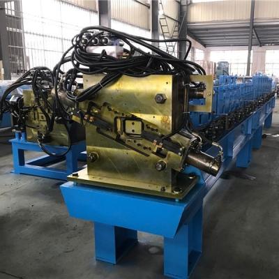 China Round Shape Stainless Steel Pipe Bending Machine , Gutter Roll Forming Machine PLC Control for sale