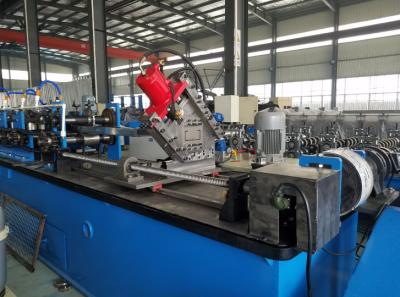 China Hydraulic Decoiler Rolling Shutter Strip Making Machine 550mm Steel Coil Width for sale