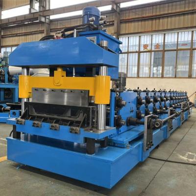 China Adjustable Standing Seam Roll Forming Machine Drvie By Chain With 20GP Container for sale