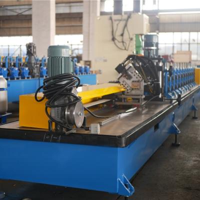China ISO Hydraulic Speed Ceiling Section Roll Forming Machine 60m/Min With Cutting Time for sale